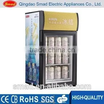52L Showcase Glass Door Refrigerator Display, Vertical Cooler Showcase photo-2