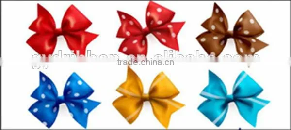 China Supplier Polyester Pre Tie/satin Ribbon Bow With Wire Twist photo-6