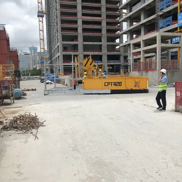 Retractable Loading and Unloading Platform for Material Transport Superdeck