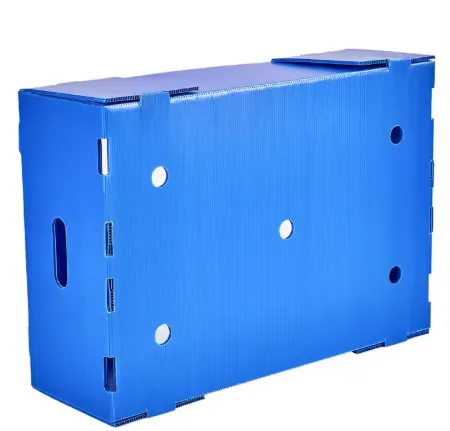 Custom Stackable Corrugated Plastic Fruit Boxes Made by PP photo-3