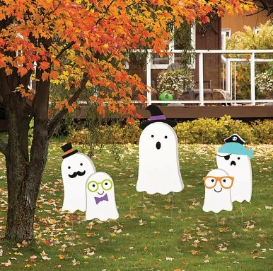 Custom Printed Polypropylene Hollow Board Halloween Lawn Decorations – Outdoor Coroplast Yard Signs photo-3