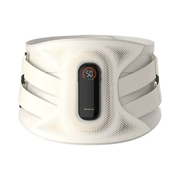 Wholesale Quad-Motor Graphene Waist Massager | 4-Zone Vibration & Heating Belt | Model W344