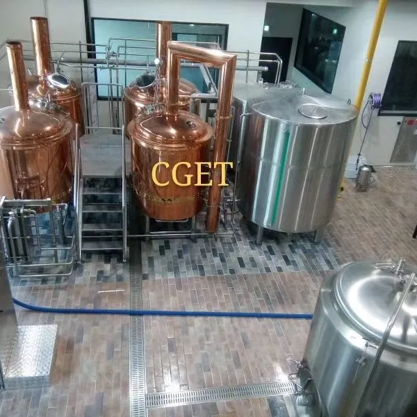 5000L Custom Stainless Steel Commercial Beer Brewing System for Large-Scale Production photo-5