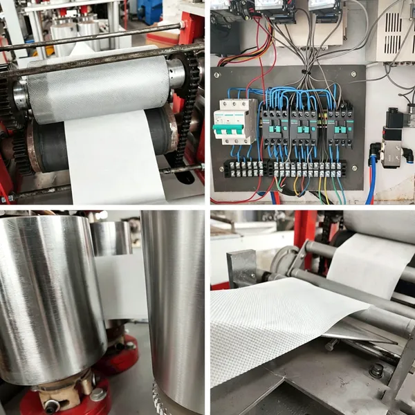 Paper Napkin Tissue Folding Machine Embossing Printing Packing Maker Tissue Paper Napkin Making Machine photo-2