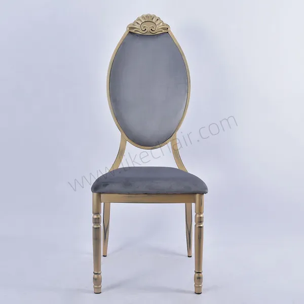 Velvet Fabric Metal Hotel Furniture Used Dining Chair Luxury Fabric Velvet Stackable Wedding Banquet Chairs