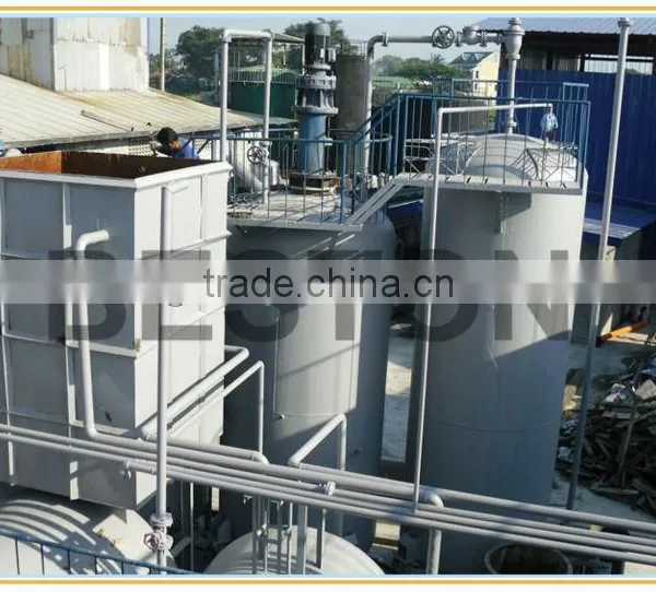 Automatic Used Plastic Oil Refining Unit Waste Oil Recycling Machine Used Tire Oil Refining Unit With CE ISO photo-5