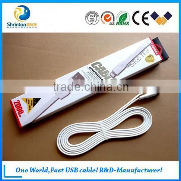 2.1A Full Speed Usb Charge Data Sync Remax Cable for Iphone5 5s 5c 6 6s Plus photo-4
