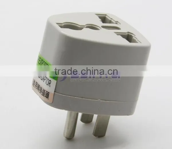 Universal Travel Power Plug to USA AC Plug Adapter ( 3-pin ) Electrical Plug photo-2
