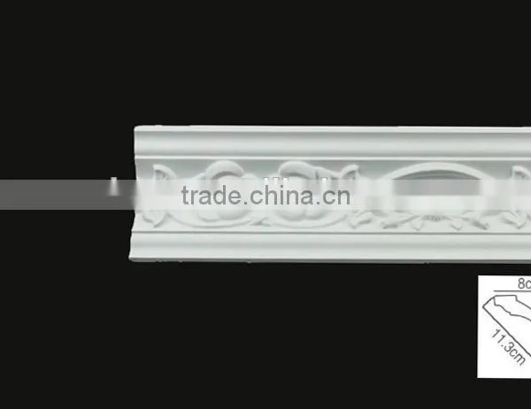 Easy Installation Crowns Pu Ceiling Cornice Mouldings photo-5