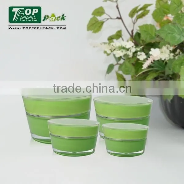 2015 Luxury Acrylic Plastic Cosmetic Cream Jar for Facial Essential Cream photo-3