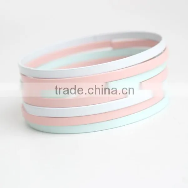 Mixed Color Fashion Bangle Set photo-6