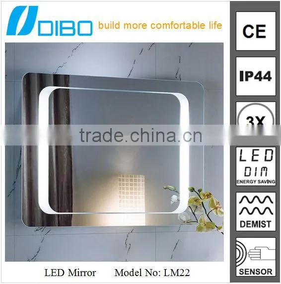 New Modern IP44 Led Lighted Vanity Mirror Bathroom Backlit Mirror Quality Choice Most Popular photo-3