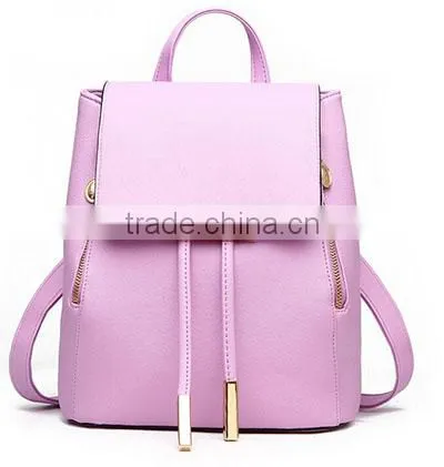 2016 Summer New Style for Leisure PU Backpack College Student School Shoulder Bag Quality Choice photo-3