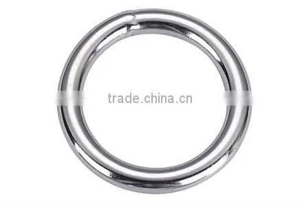 China Manufacturer Metal Galvanized Welded Round Ring 3*25mm in Handle Bag photo-2