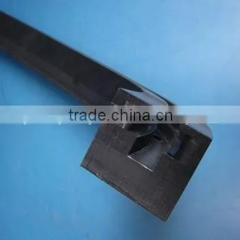 High Wear-resisting Plastic PE-HD1000 Bend Guide HDPE1000 Guide Rail photo-5