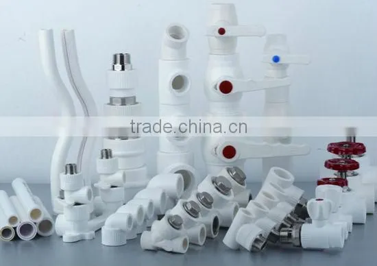 PPR FITTINGS PPR PIPE PPR ELBOW Coupler Tee Valve Plug Clip photo-5