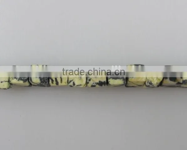 Gemstone Yellow Turquose Rondelle Beads for Jewelry photo-2