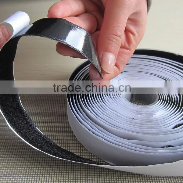 Customized Self Adhesive Strong Sticky Hook and Loop Tape in Factory Price photo-4