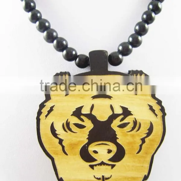 2015 Custom Wooden Animal Necklace photo-2
