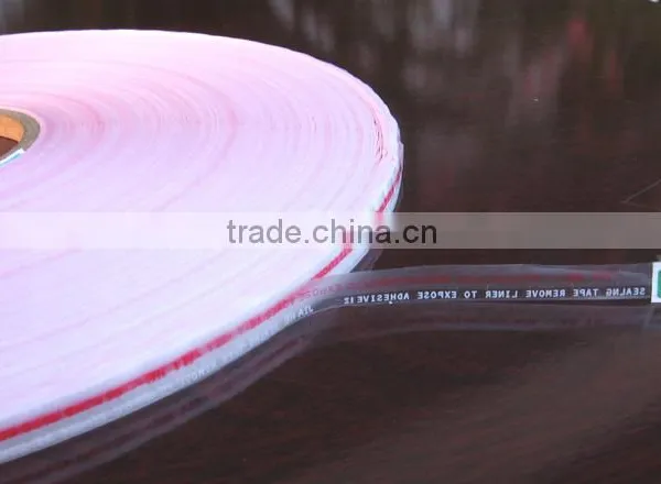 Double Sided HDPE Adhesive Tape for Polypropylene Bags Closure photo-6