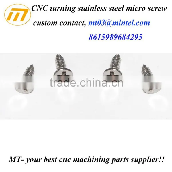 Custom Precision Slotted Head Electronic Micro Screw photo-3