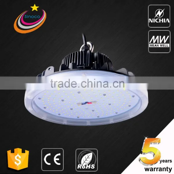 LED Lighting Manufacturers Nichia LED Recessed LED Industrial Lighting 135LM/W 60W 100W 150W 200W UFO LED High Bay Light Buyer photo-3