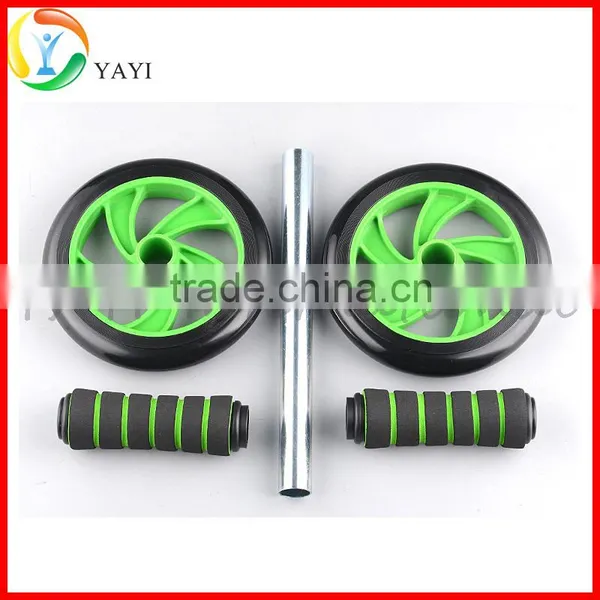 Crossfit Abdominal Exercise Toning Wheel Dual AB Wheel Quality Choice photo-5