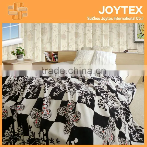Rotary Printed Coral Fleece for Winter Beding Sets