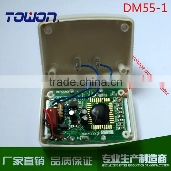 LCD AC Digital Voltage Meter Voltmeter 80-300V Switch US Flat Plug Volt Power Monitor AC Panle Meter Blue Backlight photo-5