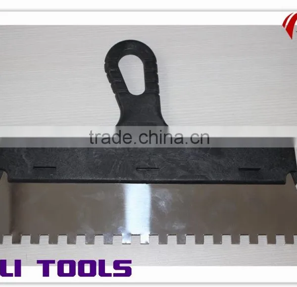 Wall Scraper With Teeth Blade PC Handle / Stainless Steel Hand Tool photo-4