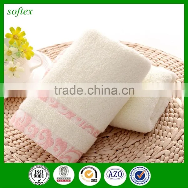 Zero Twist Yarn Untwisted Cotton Non Twist Towel With Custom Cloud Logo photo-6