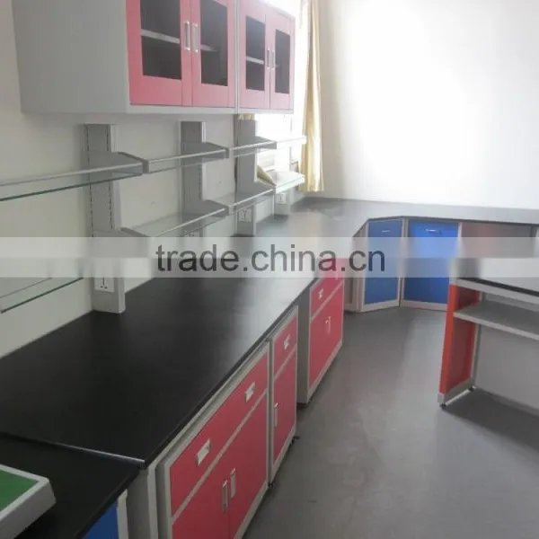 Corrosion Resistant Epoxy Resin Worktop for Laboratory Furnture Wall Bench photo-3