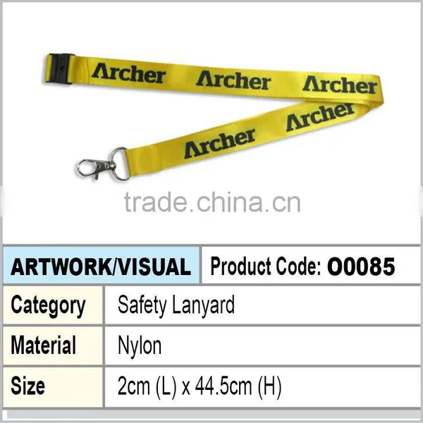 Nylon Safety Lanyard