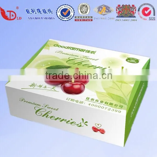 Corrugated Apple Fruit Packaging Box for Shipping on Hot Sale photo-6