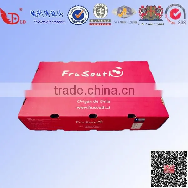 Waterproof Cardboard Box for Fresh Fruits Packing Carton Box photo-5
