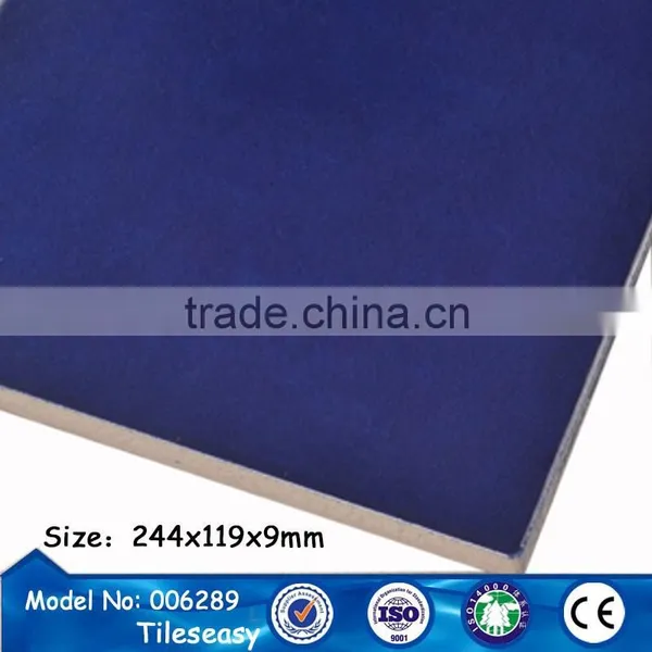 Italian Cheap Anti Skid Cobalt Blue Ceramic Tiles for Pools photo-3