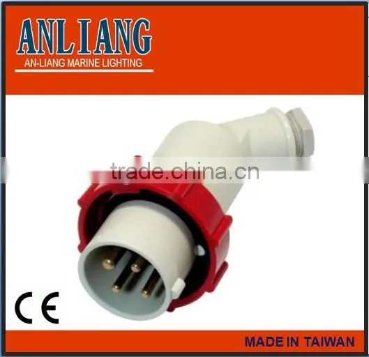 3 Phase IEC 440V Receptacle Electrical Industrial Waterproof Plug and Socket With 3 Pin photo-3