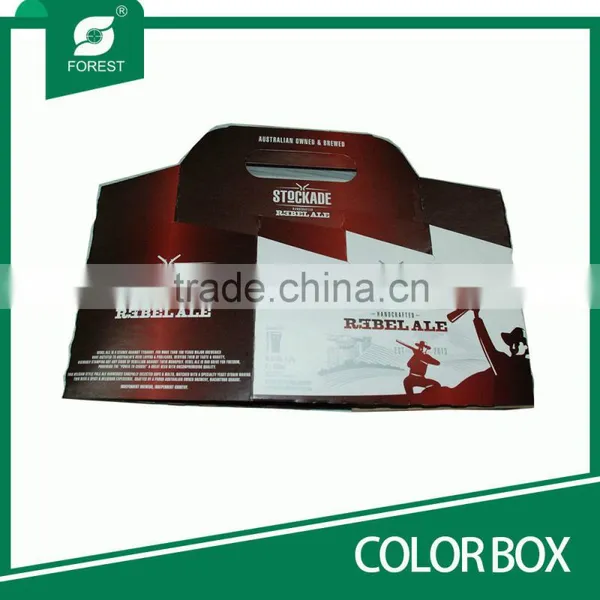 FREE SAMPLE CORRUGATED COLOR HOLDERS FOR PACKING MILK WITH HANDLE photo-2