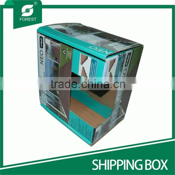 OEM HIGH QUALITY FOLDABLE CORRUGATED SHIPPING BOXES WITH WINDOW FOR MOVING FURNITURE photo-4