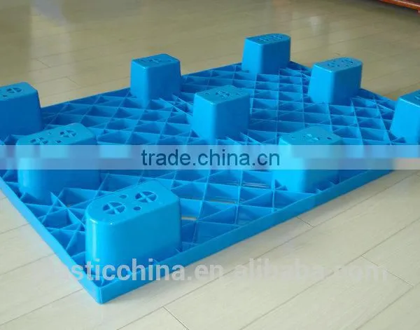 1200*800mm Size Eruo Type Single Face Light-weight Plastic Pallets photo-2