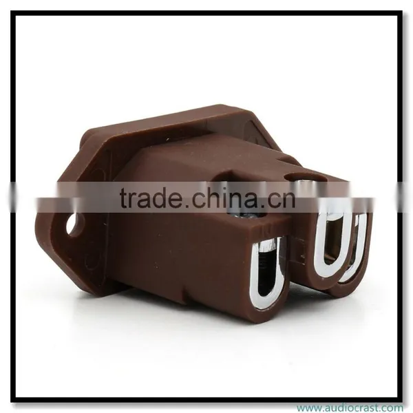 OEM Pure Copper Power Socket Rhodium Plated Power PLUG photo-4