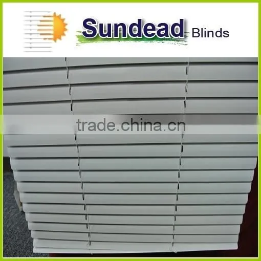 Metallic Silver 25mm Aluminum Venetian Blinds at Competitive Price for Interior Decoration photo-3