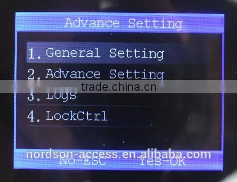 Nordson 2.8inch HD LCD Screen FR-M2 Network Fingerprint Access Control With ID Card photo-6