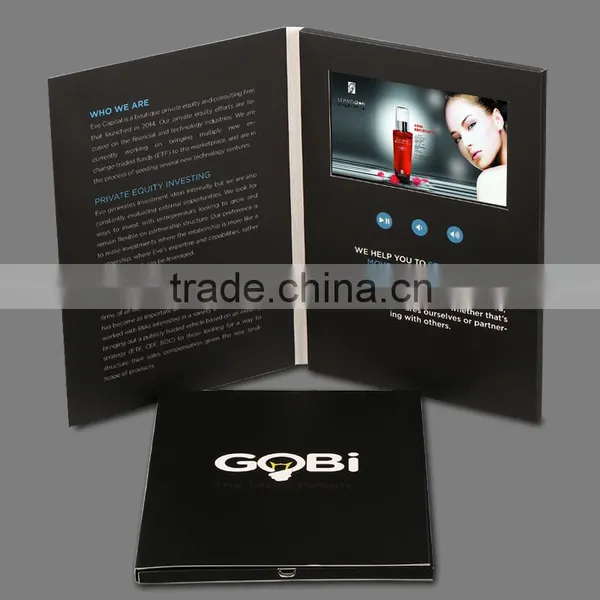 2015 Factory Outlet 5 Inches Video Cards for Business/invitation/promotion photo-3