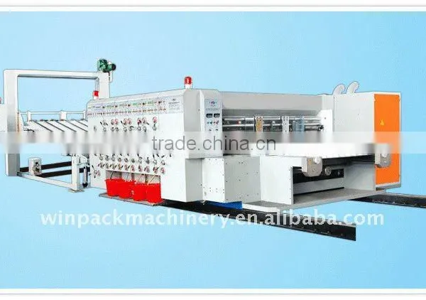 Corrugated Carton Box Flexo Printing Slotting and Die-cutting Machine