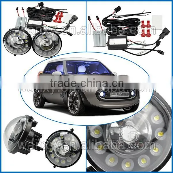 2x White E-Mark Approved LED DRL Daytime Running Lights For MINI Cooper R56 R57 Quality Choice photo-2