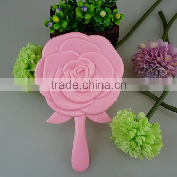 Flower Shape Hair Comb Colorful Hair Brush Plastic Hair Accessories photo-4