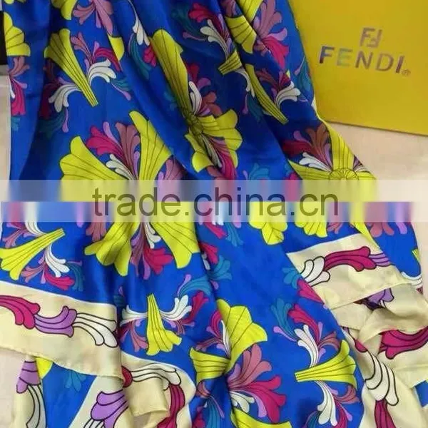2015 European New Design Fashion Polyester Scarf Style Beautiful Women Scarf photo-4