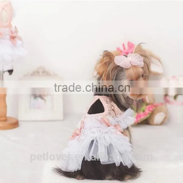 Puppy Party Pet Skirt Dog Clothes Princess Dress Apparel photo-3