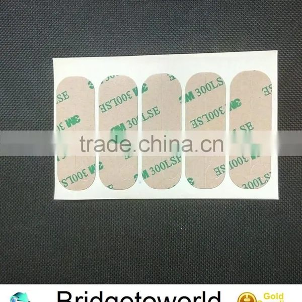 2 in 1 3M Sticker for Glass Top and Bottom for IPhone 5 5S 4 4S Back Cover Laminating photo-4